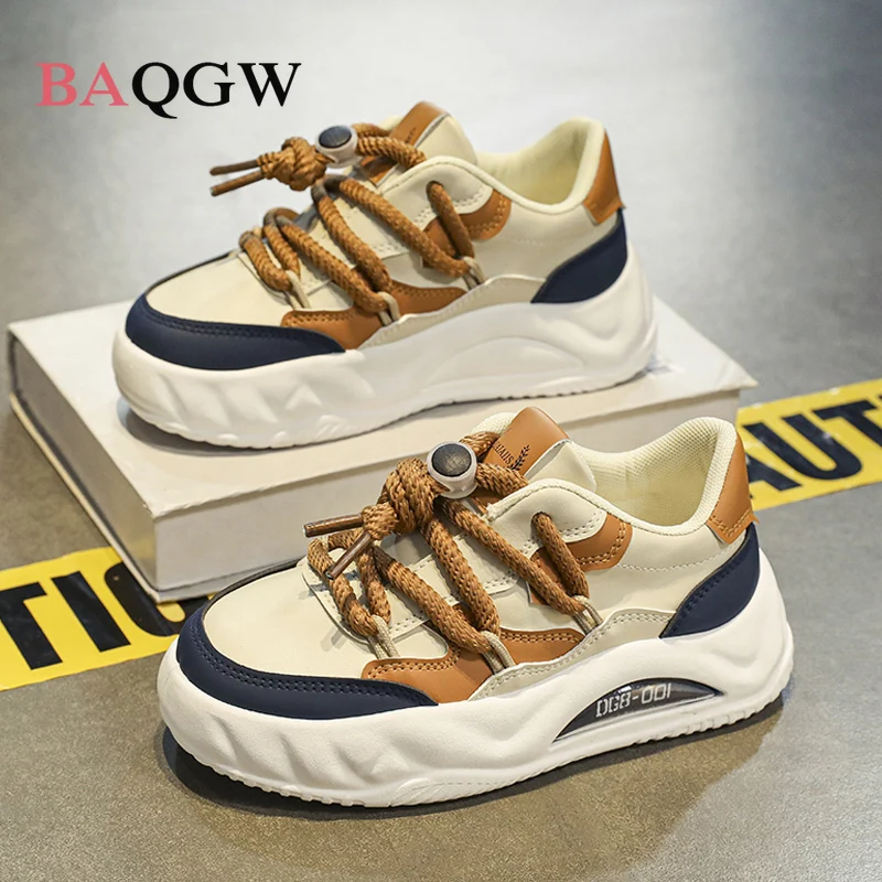 

Designer Shoes for Children Casual Platform Sneakes Lace Up Trainers Fashion Student Sneaker Boy Girl Vulcanized Tenis Masculino