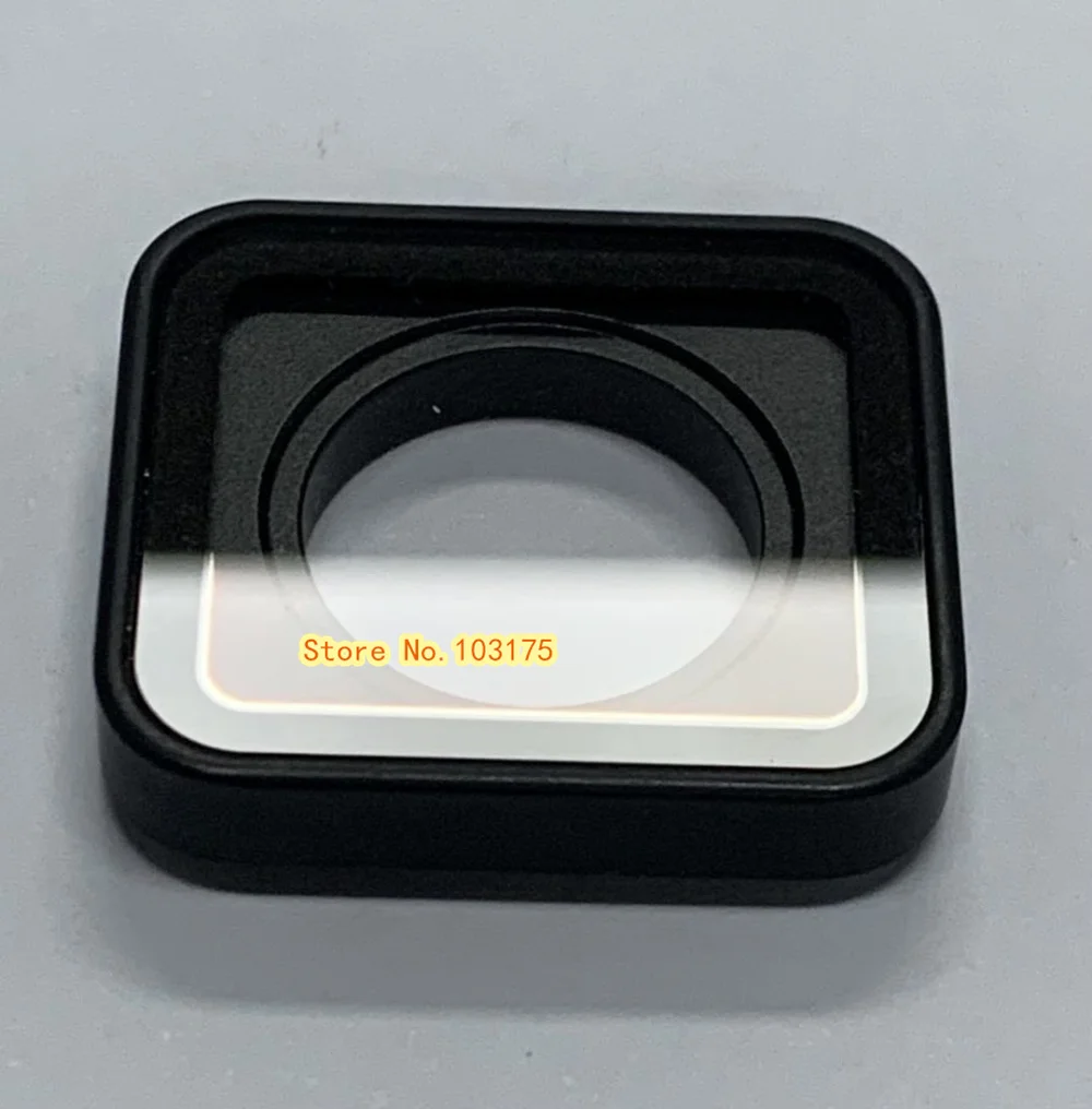 Penutup Lensa Kaca Rangka Perumahan Menyelam Aluminium Asli Baru untuk GoPro HERO 7 Versi Hitam Perbaikan Kamera