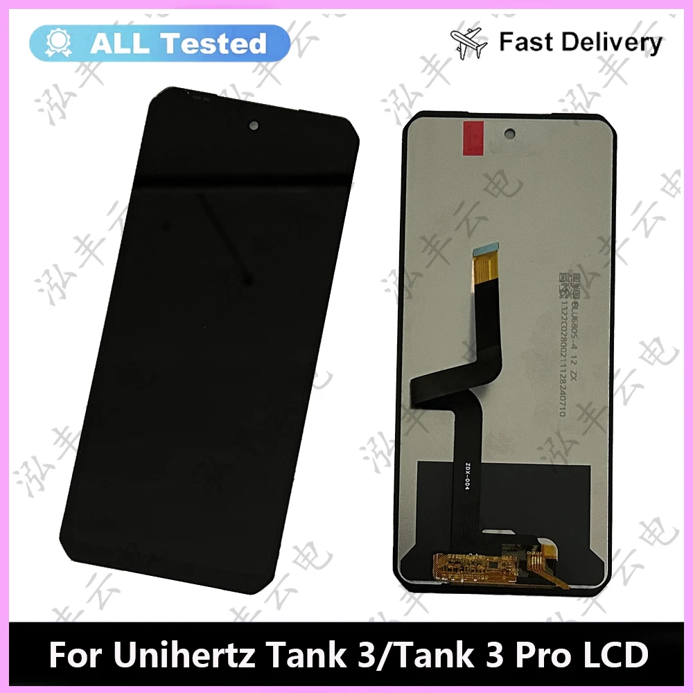 

For Unihertz Tank 3 Tank 3 Pro LCD Display Touch Screen Assembly Replacement For Unihertz 8849 Tank 3 Tank 3 Pro Display LCD