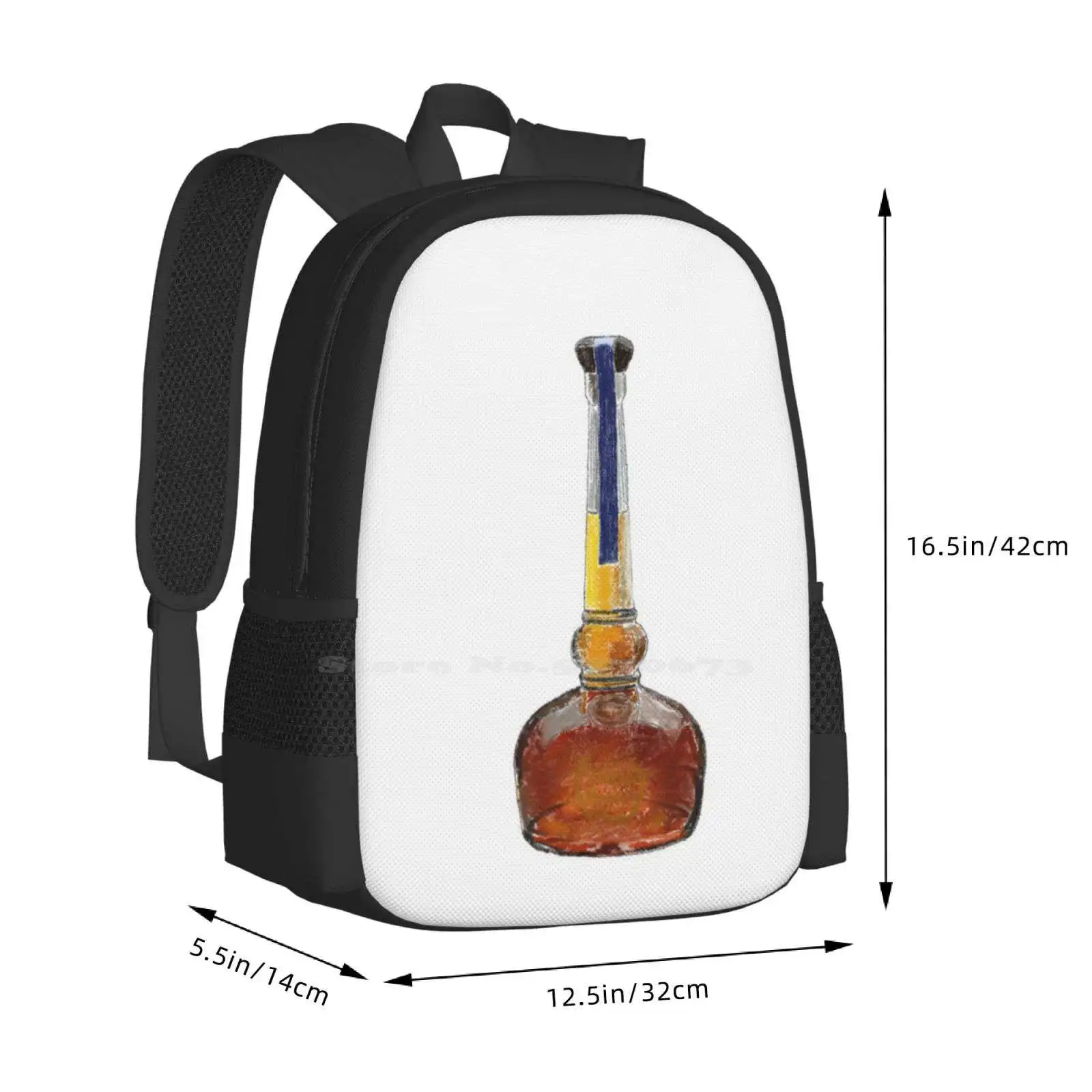 Willett Pot Still Reserve Bourbon Backpack For Student School Laptop Travel Bag The Macallan Bourbon Whiskey Whisky Rye