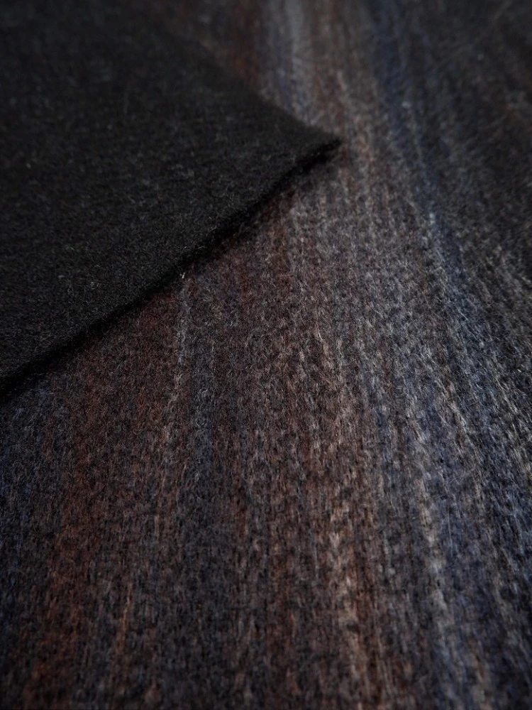 

Толстая осенне-зимняя шерстяная ткань для пальто для креативных дизайнеров, модная одежда, материал для шитья своими руками, ткань на метр