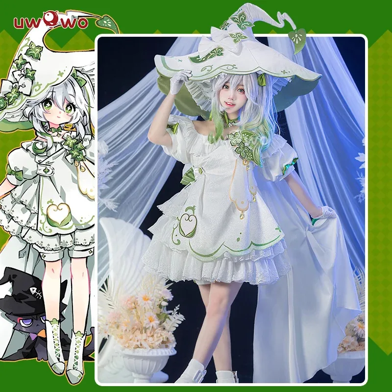 

qq28LQLAST BATCH UWOWO Exclusive Genshin Impact Fanart Nahida Cute Bunny Suit Cosplay Halloween costume
