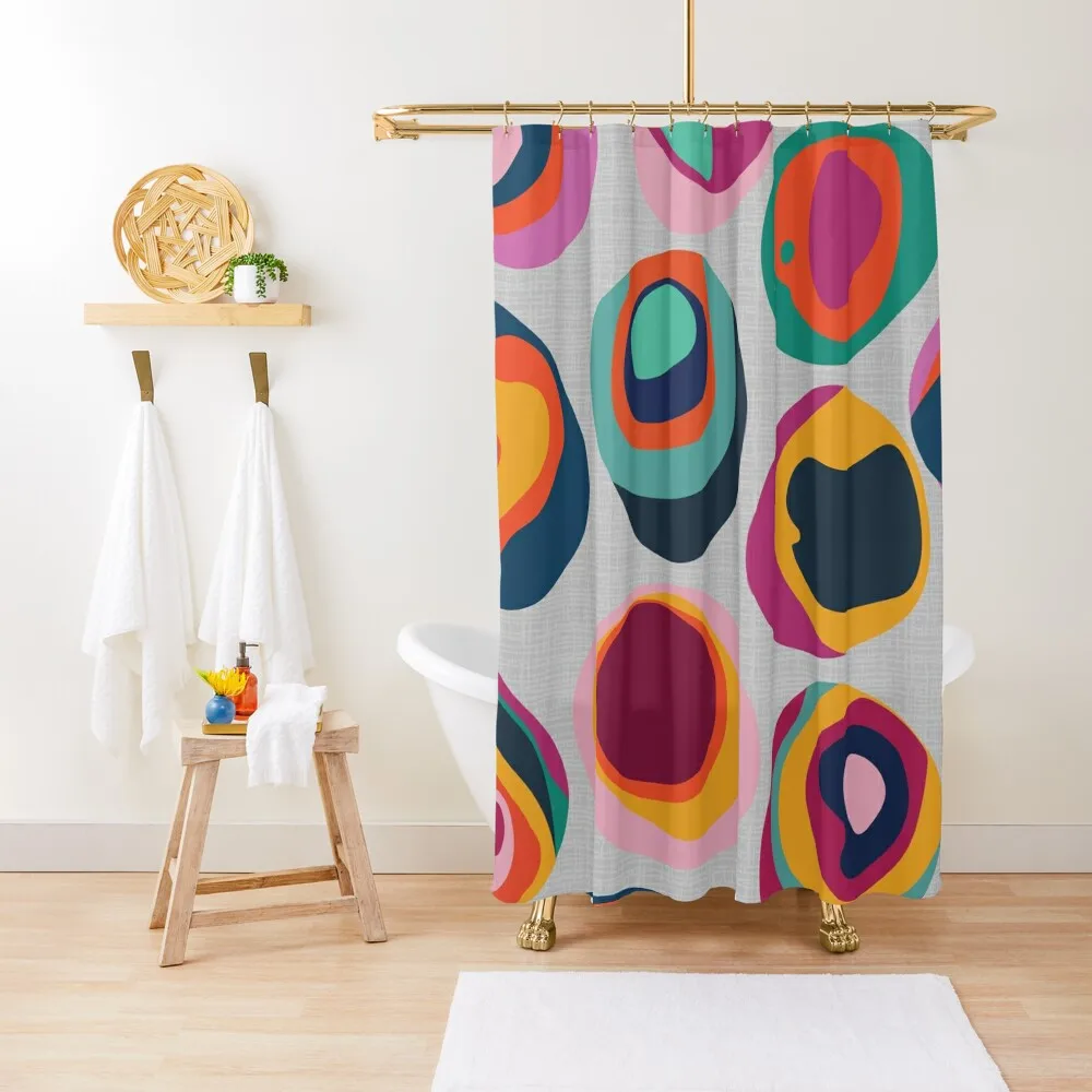 

Rainbow Resin Shower Curtain Shower For Bathroom Set Window Waterproof Shower Bathroom Showers Curtain