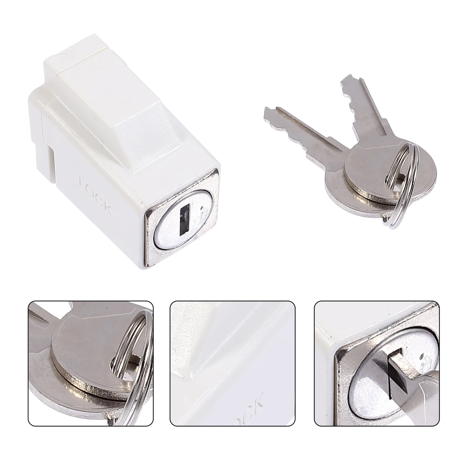 

Adjustable Zinc Alloy Door Sliding Security Sash Child Safety Ventilation Stopper Durable Scratch Resistant Easy Install No