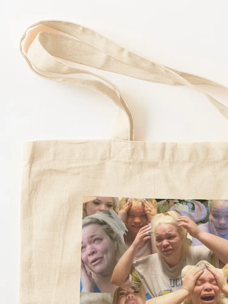 Trisha Paytas Crying Tote Bag 토트 백 남성용 캔버스 가방 레이디 여성용 가방