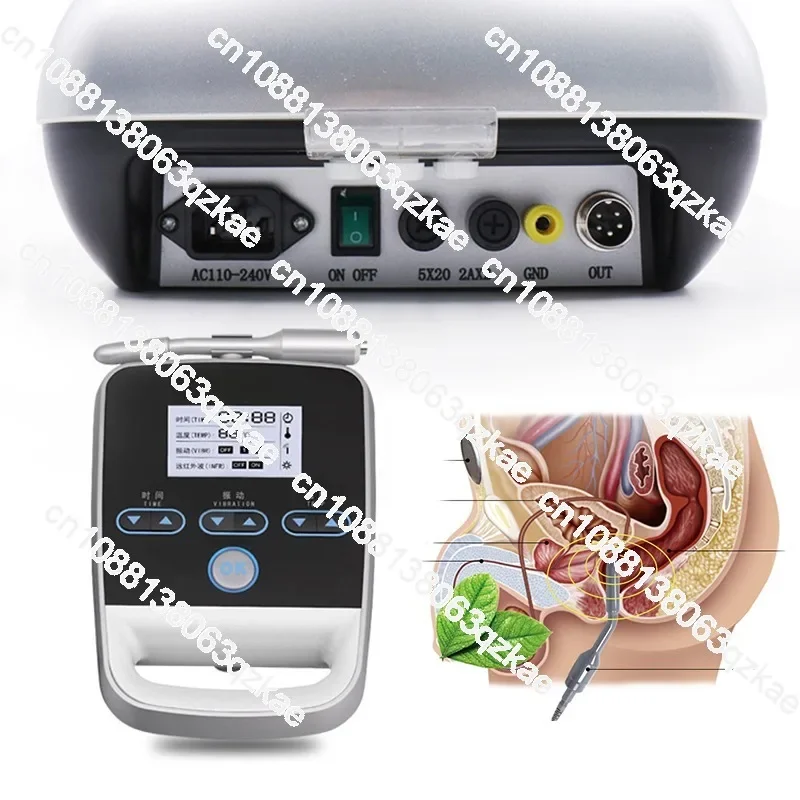 Prostate Massager Treatment Apparatus Infrared Heat Therapy Physiotherapy Urinary Frequency Hyperplasia Inflammation Health Care