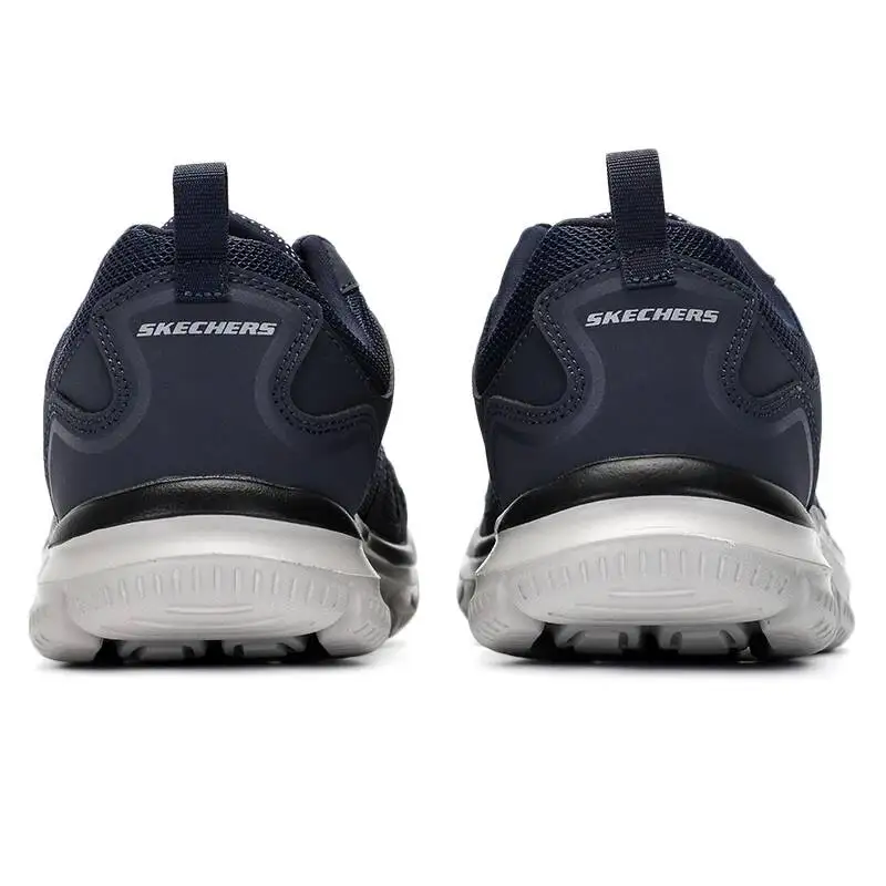 Skechers 52631-Nvy Men Navy Sneakers Breathable Mesh Flexible Sole Lightweight Running Training Footwear