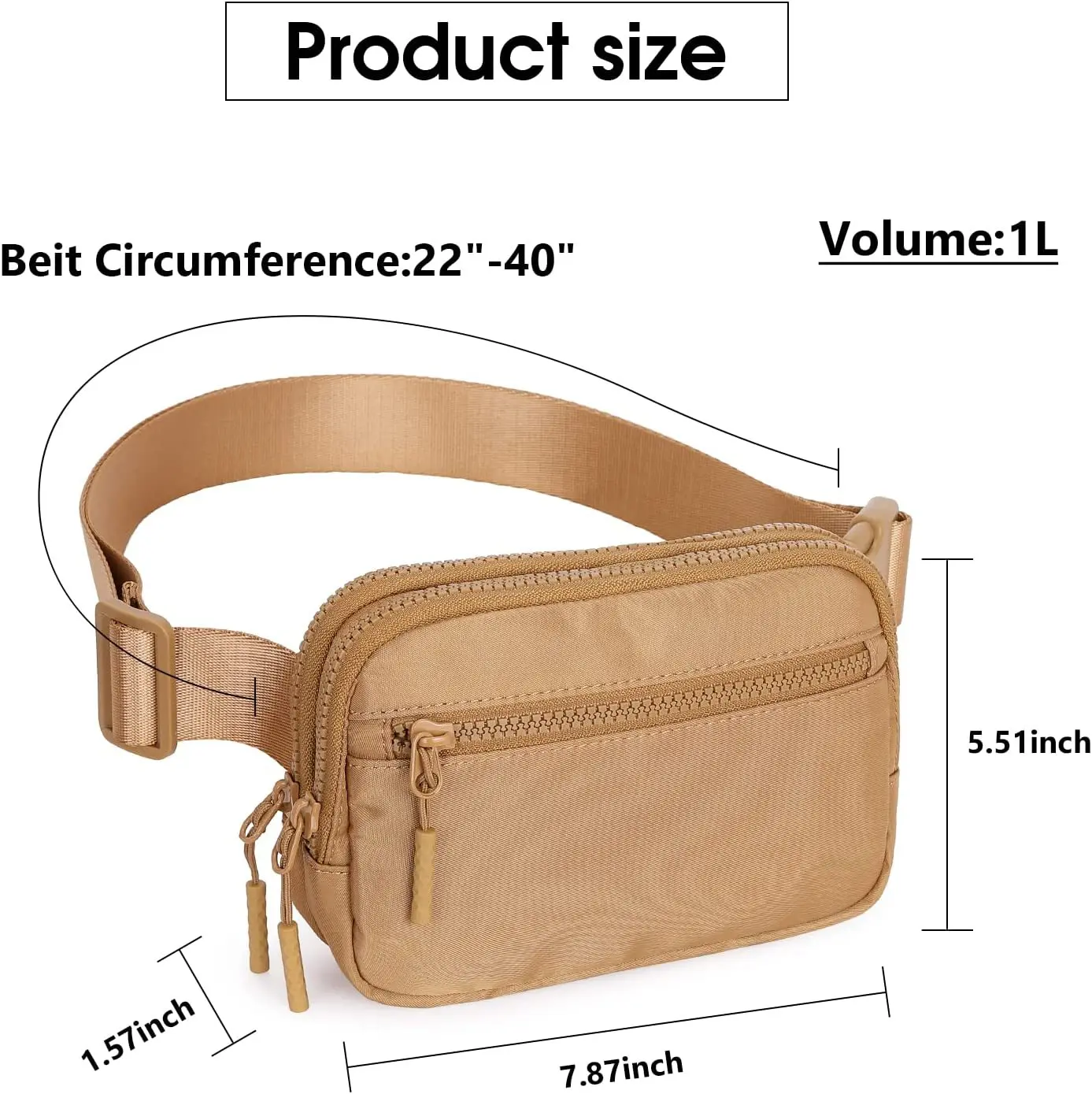 Women Waist Bags Fanny Pack Zipper Chest Bag 2023 New Outdoor Sports Crossbody Bag Casual Travel Belt Bag Pocket Money Pouch Bag