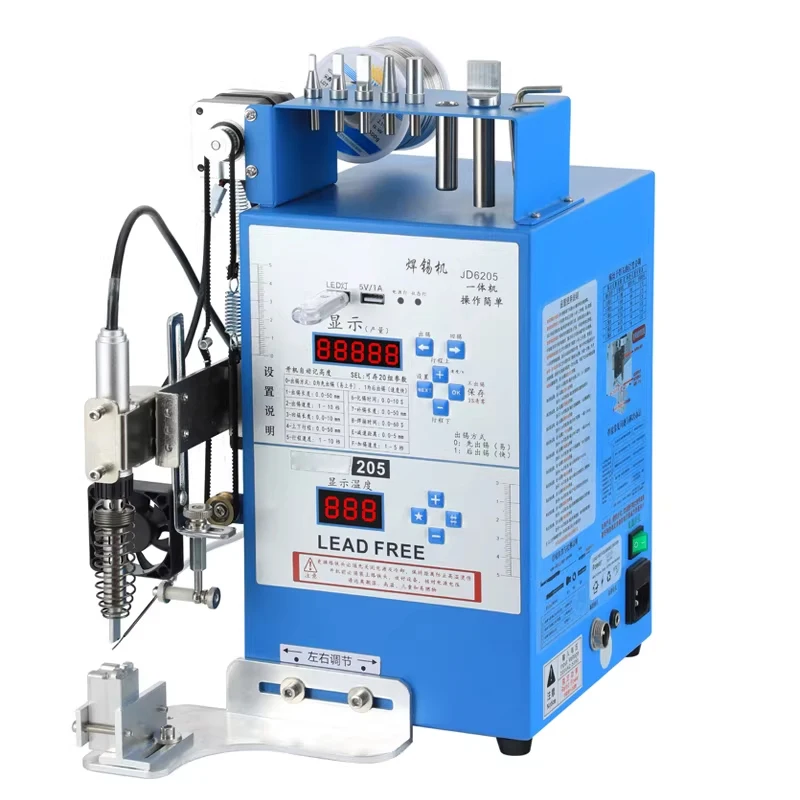 Multi-Function Semi-Automatic Welding Machine Welding Workstation Precision USB Spot Welding for Ribbon Cables/Motherboards/Conn