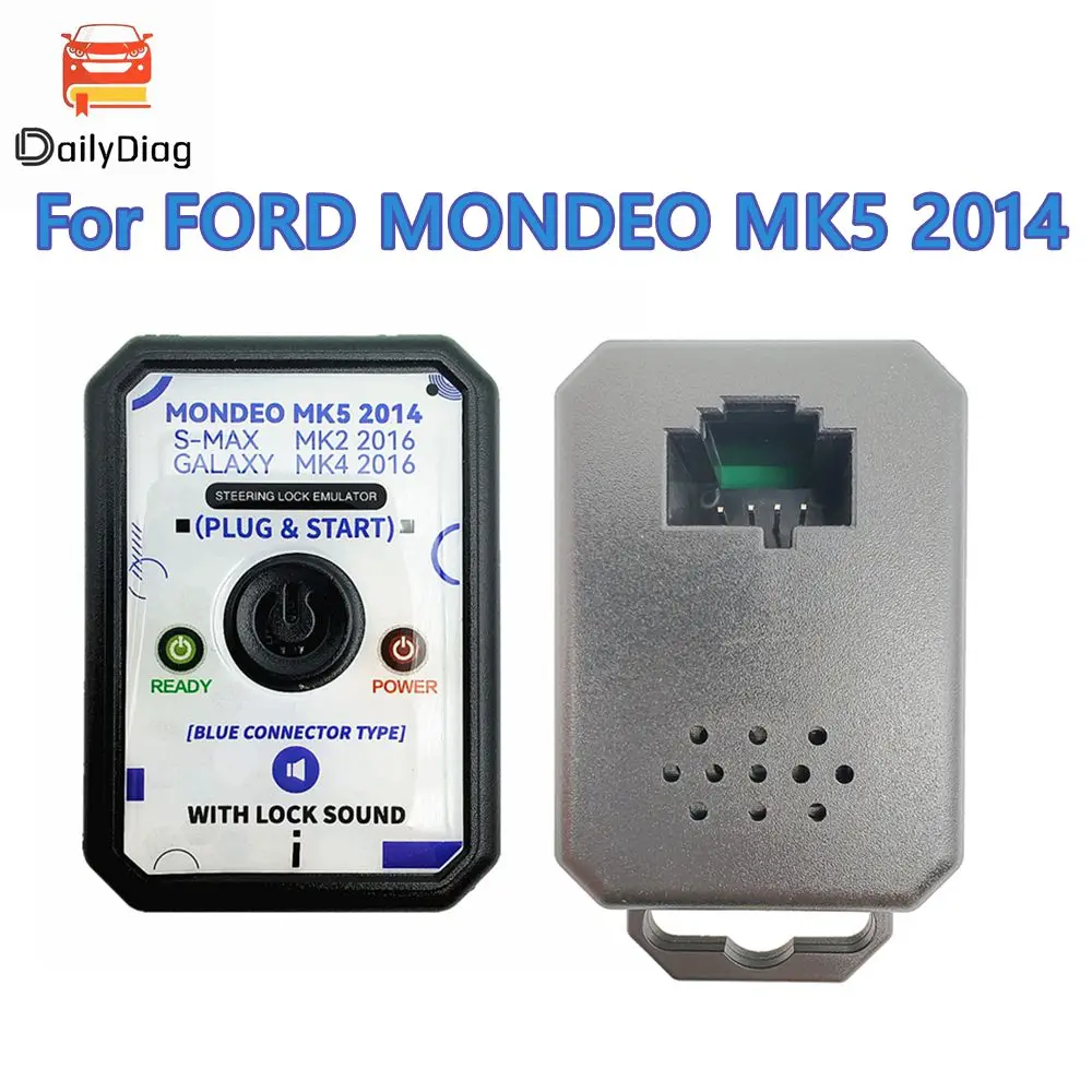 

Новый симулятор для Ford Mondeo S-Max Galaxy, эмулятор замка рулевого управления с замком, звуковой Plug and Play, симулятор замка рулевого управления ELV