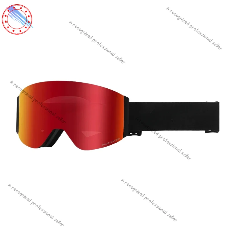 

Intelligent Color-changing Magnetic Flip Ski Glasses Double-layer Anti-fog Goggles Men's and Women's Winter Mountaineering Snow