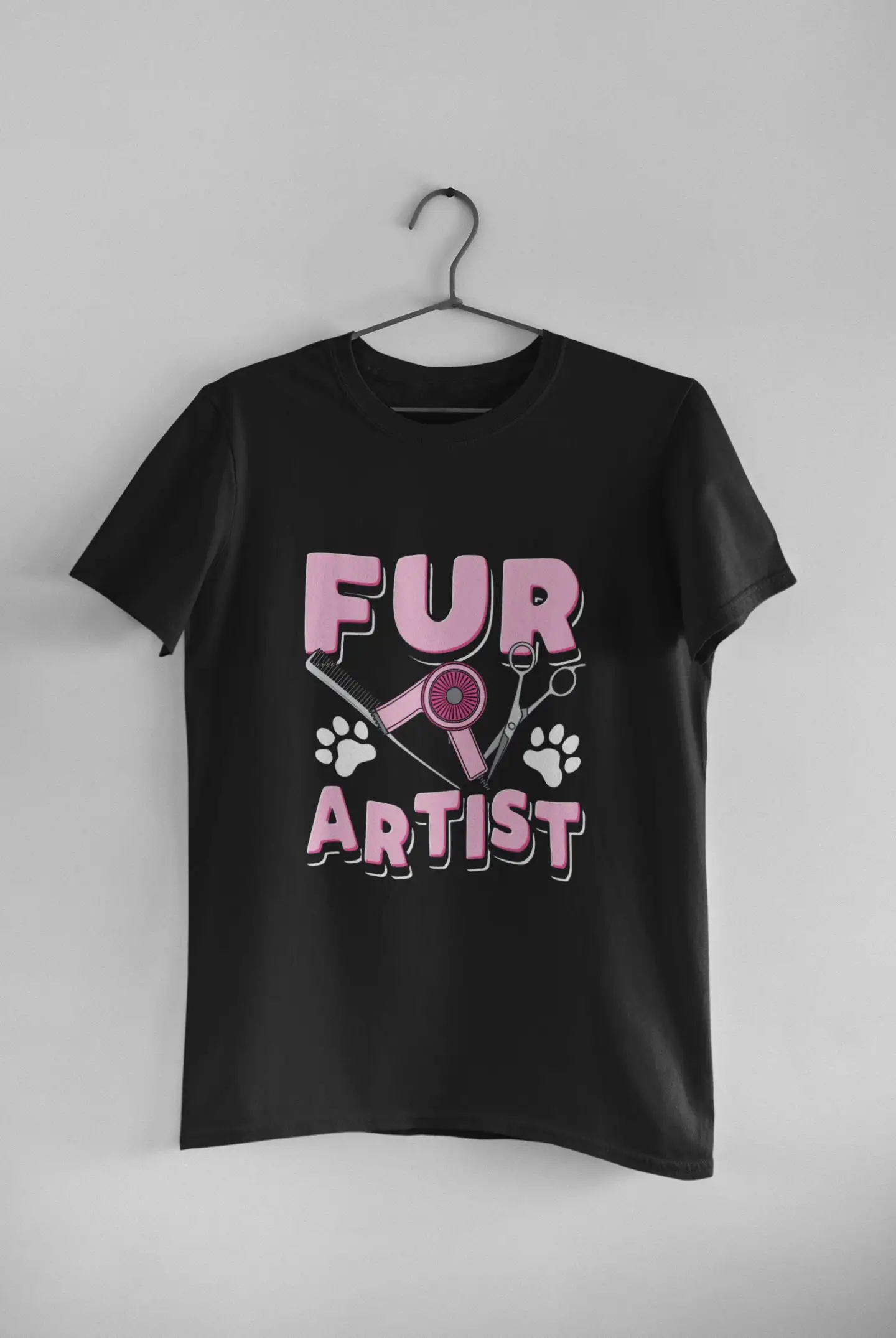 Dog Groomer T Shirt Grooming Pet Fur Artist