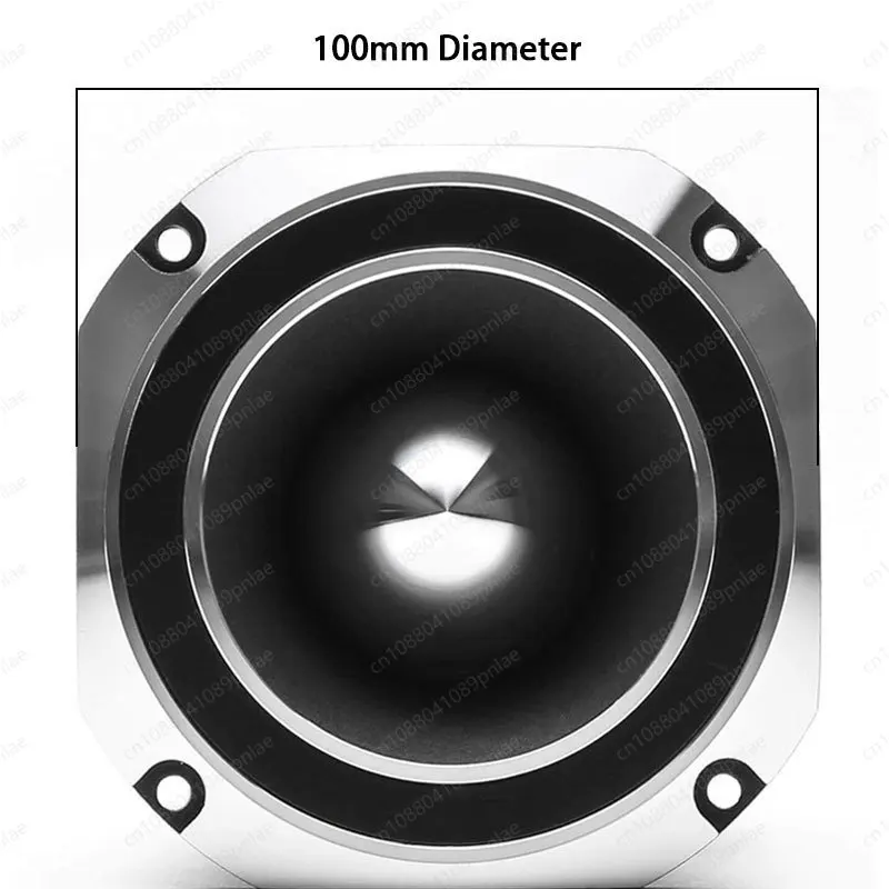 PRO-DE444 4 Inch Horn Tweeter Speaker 500W High Power 90 Magnet 8 Ohm for Car Home Professional Audio System