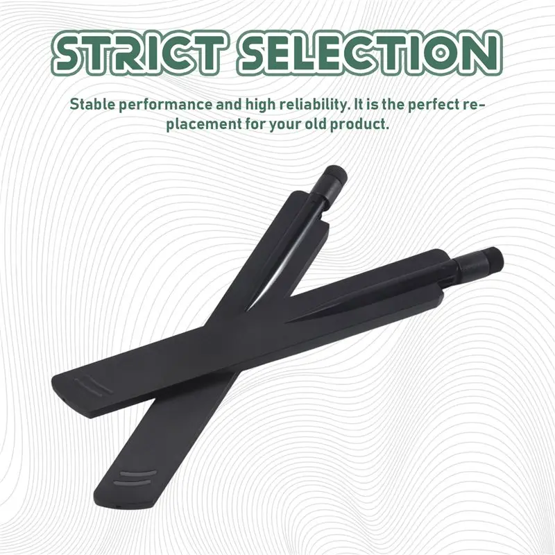 Stylish-2 Pcs 3G 4G 5G Antenna 600-6000Mhz 18Dbi Gain SMA Male For Wireless Network Card Wifi Router High Signal