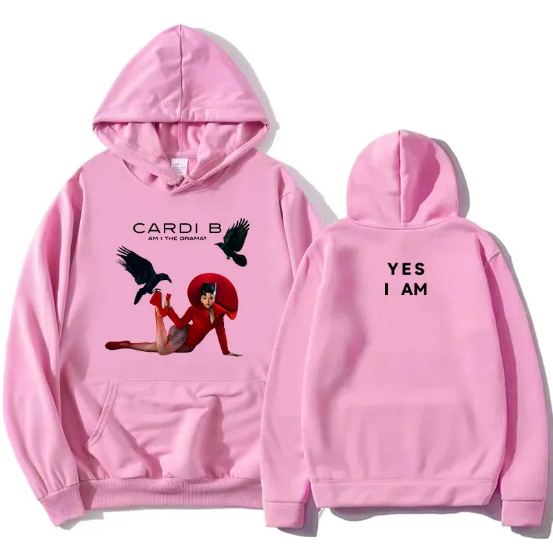 يقدم مغني الراب الهيب هوب الشهير من Cardi B سترات بغطاء للرأس للرجال على الموضة في الشارع وبلوفرات خارجية للخريف والشتاء