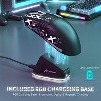 Wireless Gamer ATTACK SHARK X11 Mouse With Charging Dock PixArt PAW3311 BT/2.4G Wireless Mouse Gaming Sensor