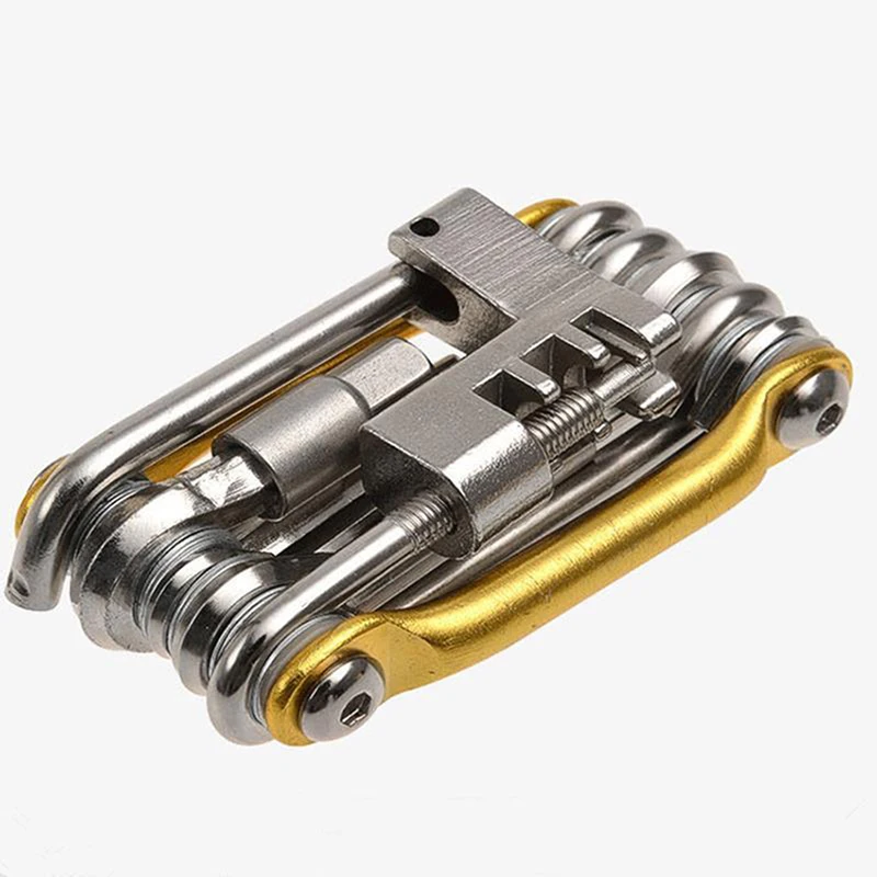 Đa Năng 11 In1 Xe Đạp Sửa Chữa Bộ Xe Đạp Xe Đạp Bộ Công Cụ Sửa Chữa Cờ Lê Vặn Vít Dây Chuyền Lục Giác Nói Núi Đi Xe Đạp Dụng Cụ