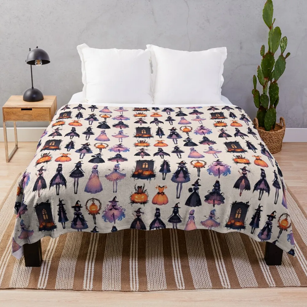 

Spooky Girls Throw Blanket Nap Weighted Blankets