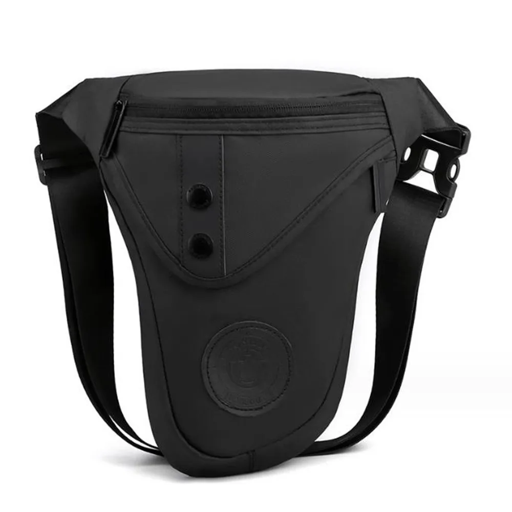 Bolsa de pierna para montar al aire libre para hombres, riñonera deportiva informal, bolso de pecho multifuncional, bolso cruzado