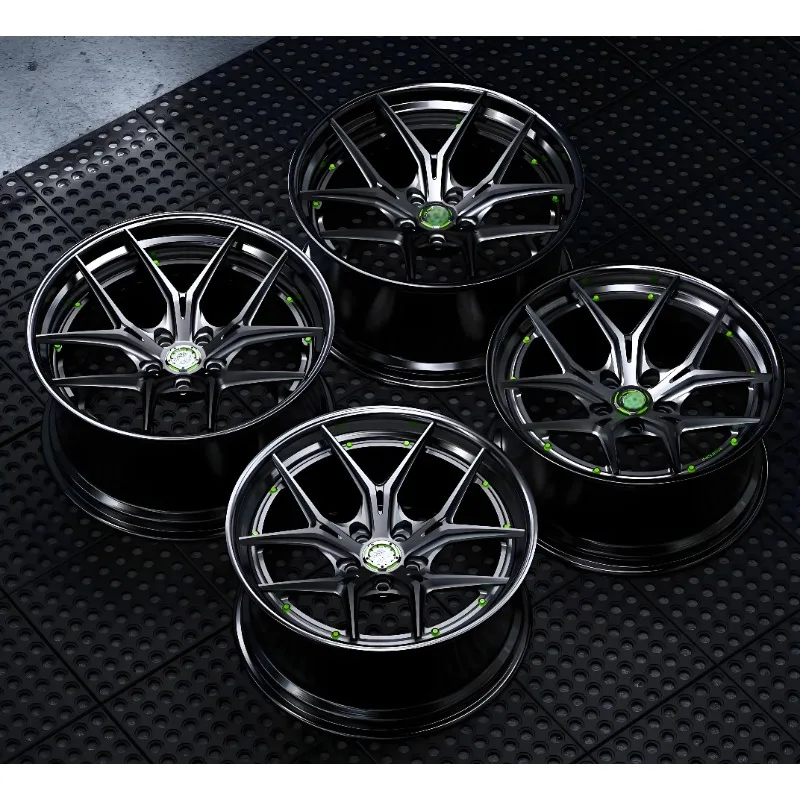 

YL Custom Forged Wheel 5*114.3 5*120 5*112 5*130 Passenger Car Wheels Deep Dish Racing Wheel Hub
