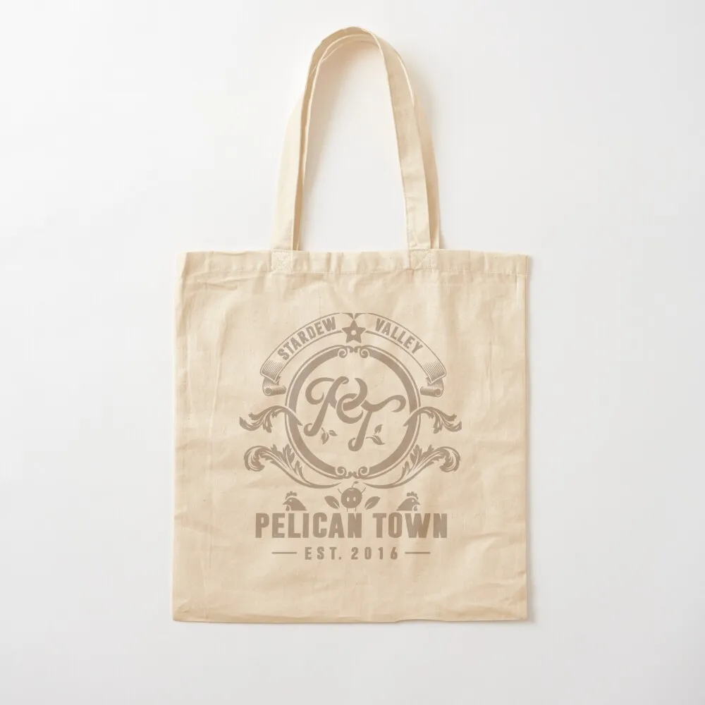 

Stardew Valley pelican Town Tote Bag Big bag women Canvas shoulder bag shoping Canvas Tote