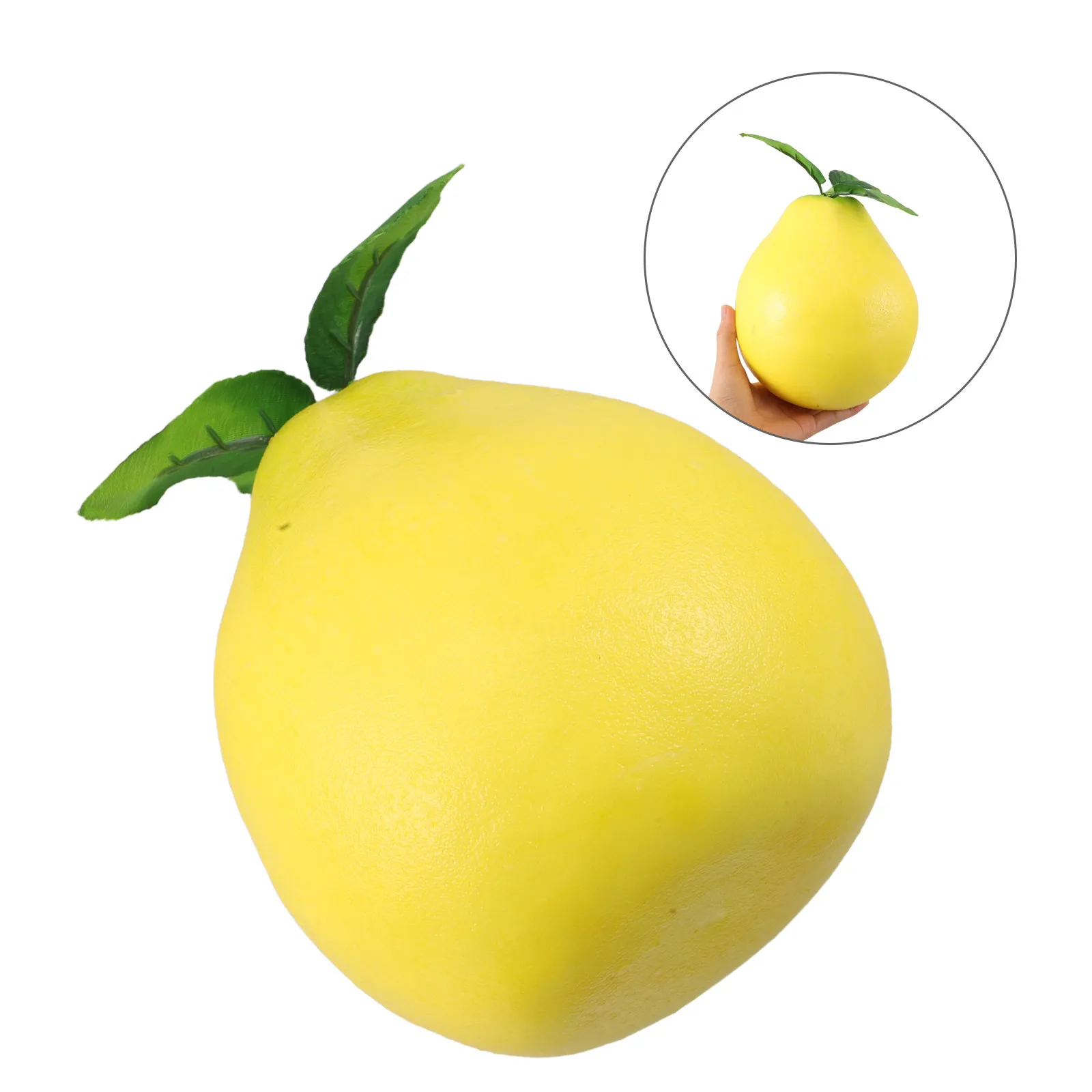 Fake Grapefruit Antenna Topper for Cars Trucks Suvs Lifelike Artificial Fruit Car Antenna Decoration Faux Fruit Prop Desktop