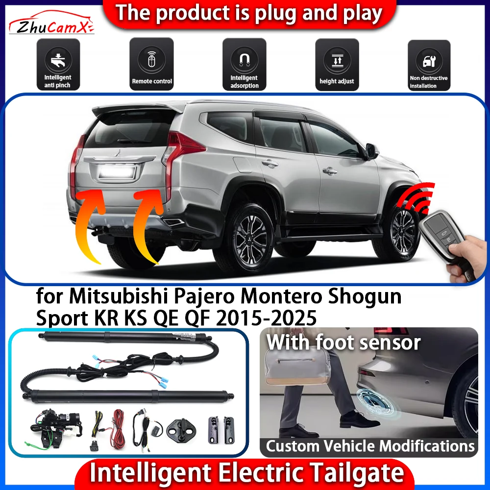

Smart Powered Tailgate System for Mitsubishi Pajero Montero Shogun Sport KR KS QE QF 2015-2025 Automatic Intelligent Trunk Lift