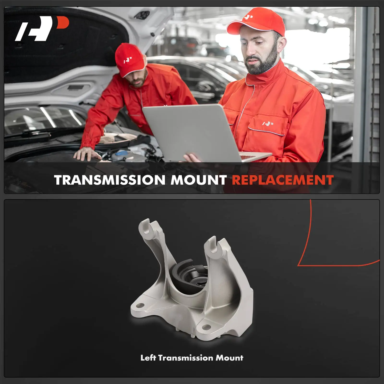 A-Premium Driver Side Transmission Mount for Ram ProMaster 1500 ProMaster 2500 ProMaster 3500 2014-2021