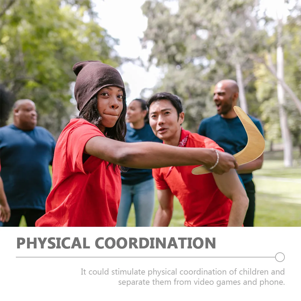 2 قطعة قرص طائر خشبي للأطفال في الهواء الطلق لعبة رمي الضغط أداة رياضية