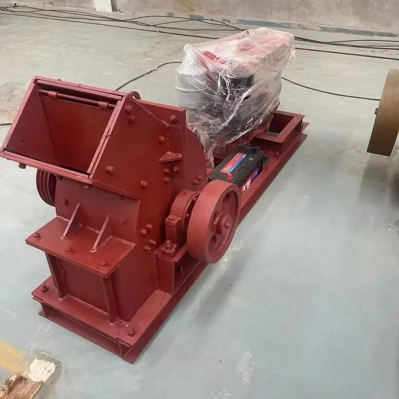 400x300 Portable Hammer Crusher Small Rock Gold Ore Stone Primary Crushing Mining