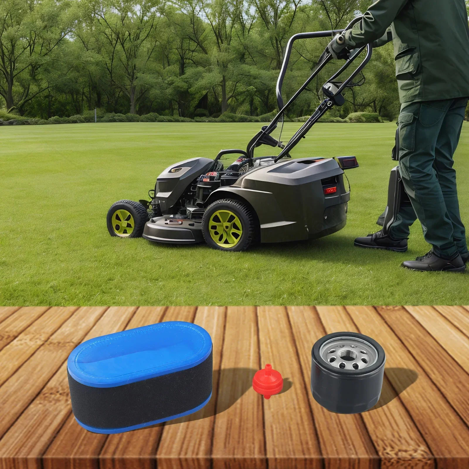 

For CC760ES For Craftsman Lawn Mower Filter Kit Lawn Mower Lawn Mower Maintenance Direct Replacement Efficient Filtration