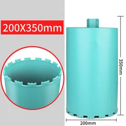 Broca de núcleo de diamante de 89-200mm, herramienta de perforación para pared de cemento y mármol, instalación de aire acondicionado de hormigón, abridor de agujeros, envío directo