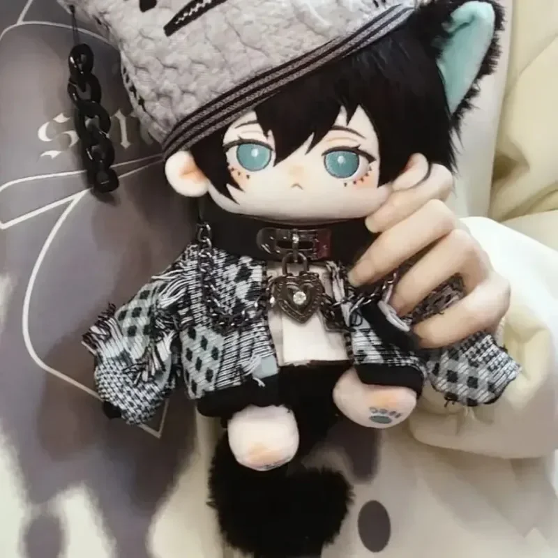 

20cm Rin Itoshi Stuffed Cotton Doll Blue Lock Animation Peripheral COS Cartoon Dressing-up Cotton Doll Kids Adults Gift Toys