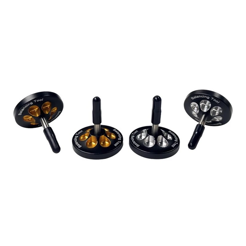 أداة موازنة وزن السيارة المعدنية ، جسم مستقر متوازن ، ملحقات ترقية ، أسود وذهبي ، سيارة بتحكم عن بعد