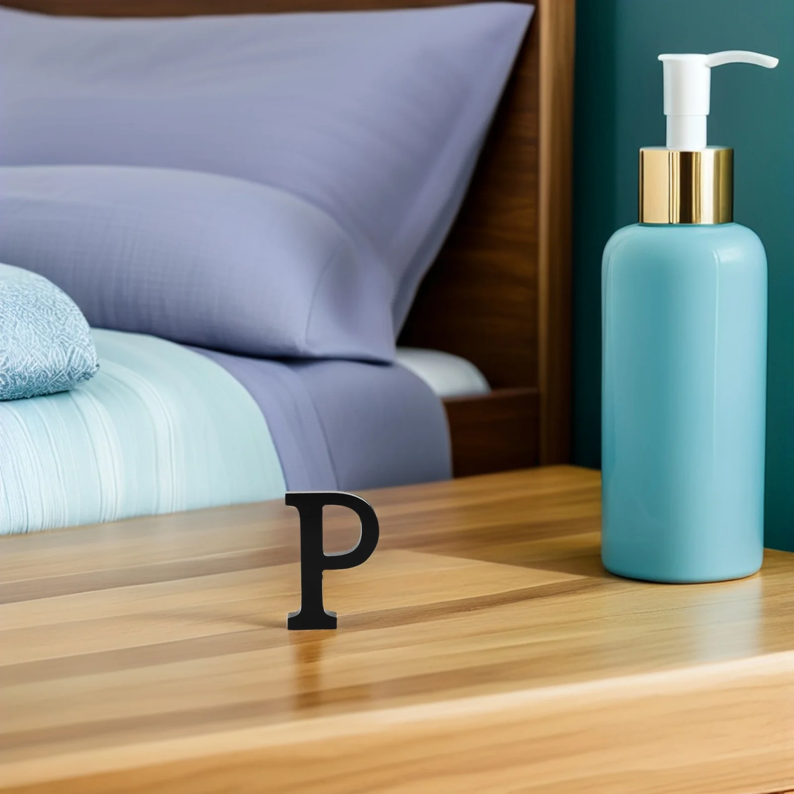 

Black Flatback Mini Acrylic Alphabet Letters for DIY Jewelry Scrapbooking Crafts Table Centerpiece Alphabet Letter Charms