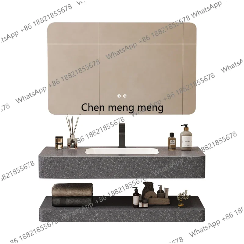 YL Simple Toilet Bathroom Cabinets Vintage Vanity Light Mirror Bathroom Cabinets Storage Shower Articulos Para El Hogar Furnit view 5