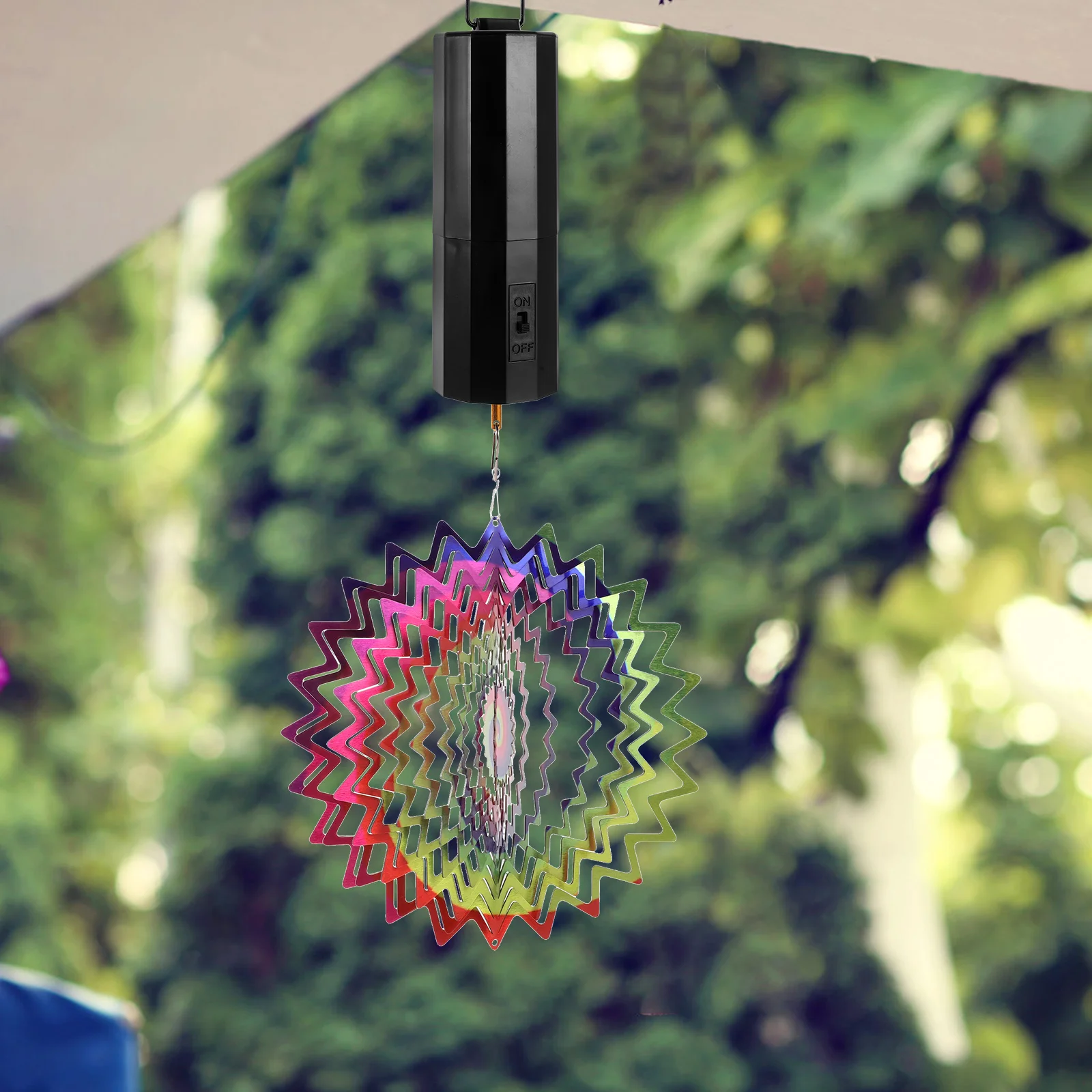 

Rotating Wind Chime Motor Powered Electric Machine For Indoor Outdoor Decoration Ornament Spinners Hanging Motor Tool