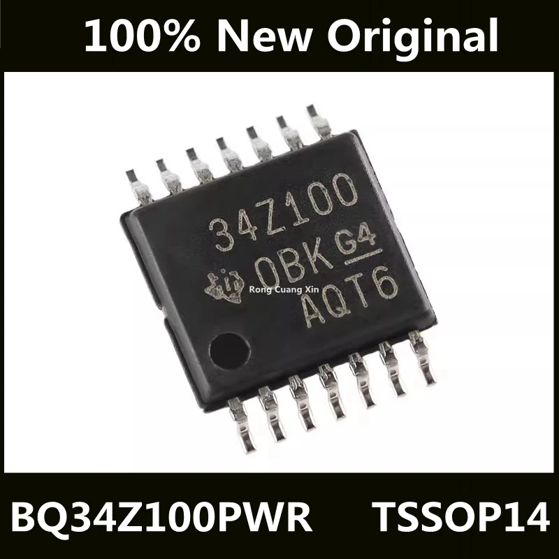 

New Original BQ34Z100PWR-G1 BQ34Z100PWR 34Z100 TSSOP-14 Battery level Monitoring Meter Chip IC