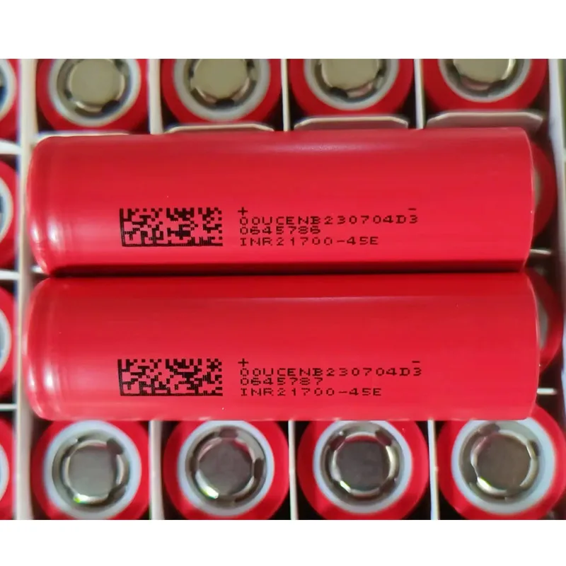 1-10pcs DMEGC 45E INR 21700 Battery 4500mAh Capacity Rechargeable lithium-ion battery Cell 3C Currents 3.7V For Battery Pack