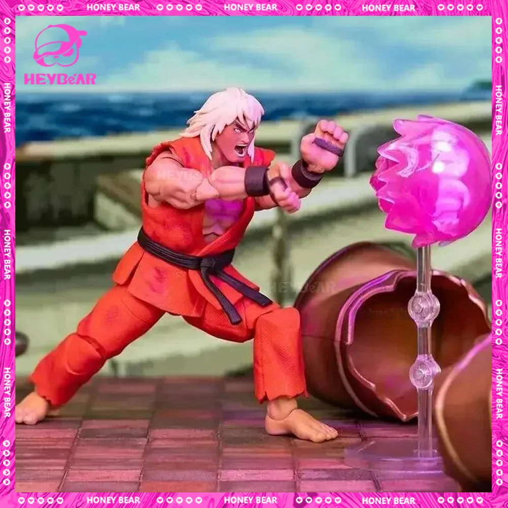 

Street Fighter Figure Ken Masters Action Figures Violent Ken Statue Collection Anime Model Decoration Dolls Toy Birthday Gifts