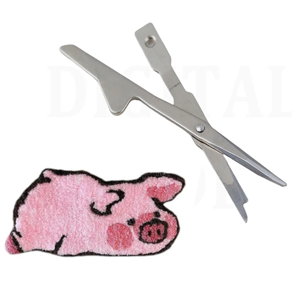 AK-V فرش خصلة بندقية 2 في 1 السجاد تلمم بندقية تلمم آلة قطع كومة وحلقة كومة عدد وأدوات اكسسوارات مقص #1