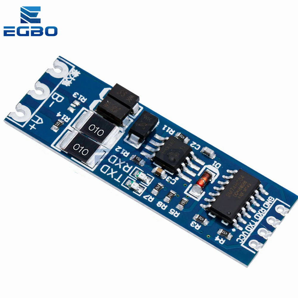 TTL 턴 투 RS485 모듈 485-직렬 UART 레벨 상호 변환 하드웨어, 자동 흐름 제어 전원 공급 장치 모듈, 1 ~ 10 개