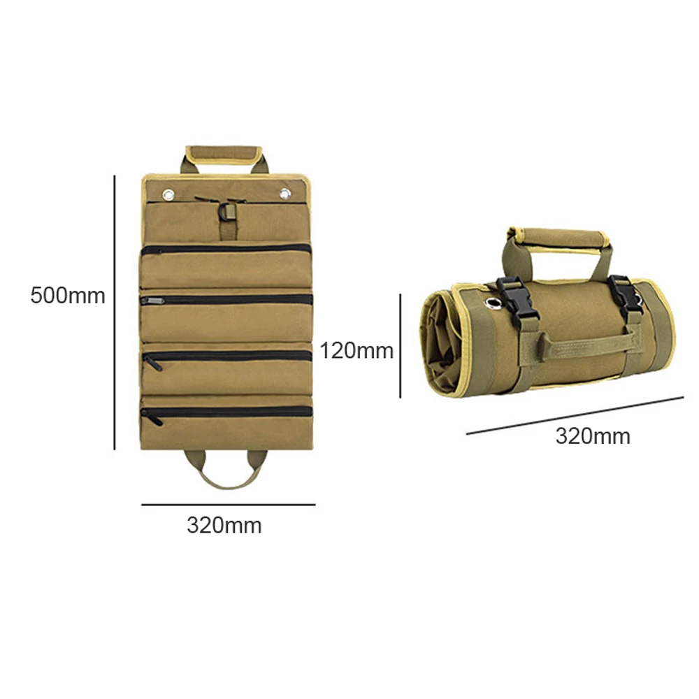 Oxford Stoff Werkzeug Einkaufstasche Mehrzweck-Werkzeug organisator mit 6 Taschen für die Aufbewahrung von profession ellen Werkzeug geräten zu Hause