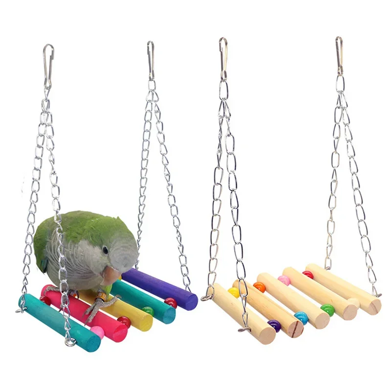 Birds Toy Pet Bird Parrot Parakeet Budgie Cockatiel Cage Hut Nest Bird Toy Hammock Swing Toy Hanging Toy Brinquedo Pet Supplies