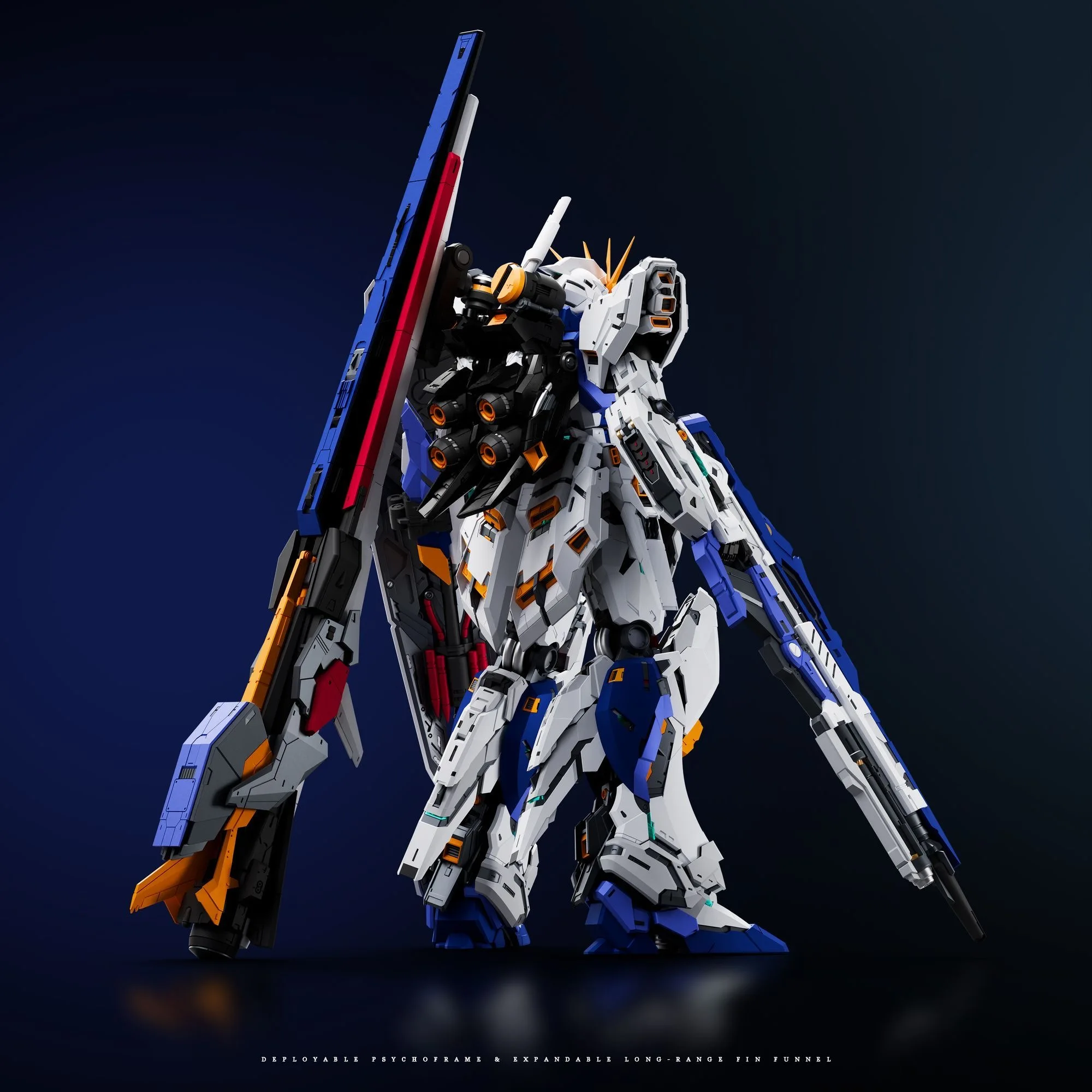Dragon Tiger Model MG Fukuoka Nu Action Figure RX-93FF V Anime