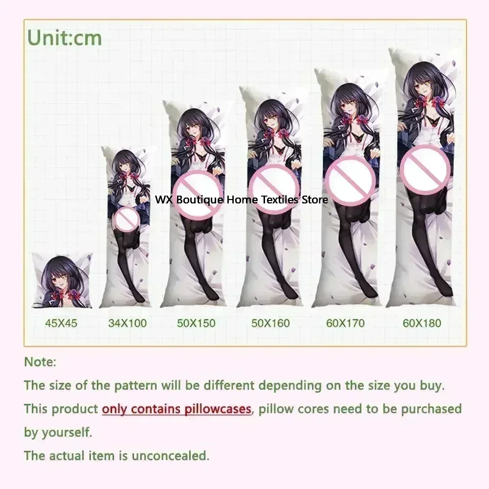 أنيمي Dakimakura التمساح فراشة الجسم الأخضر الجسم الأخضر على الوجهين طباعة غطاء وسائد الجسم بالحجم الطبيعي