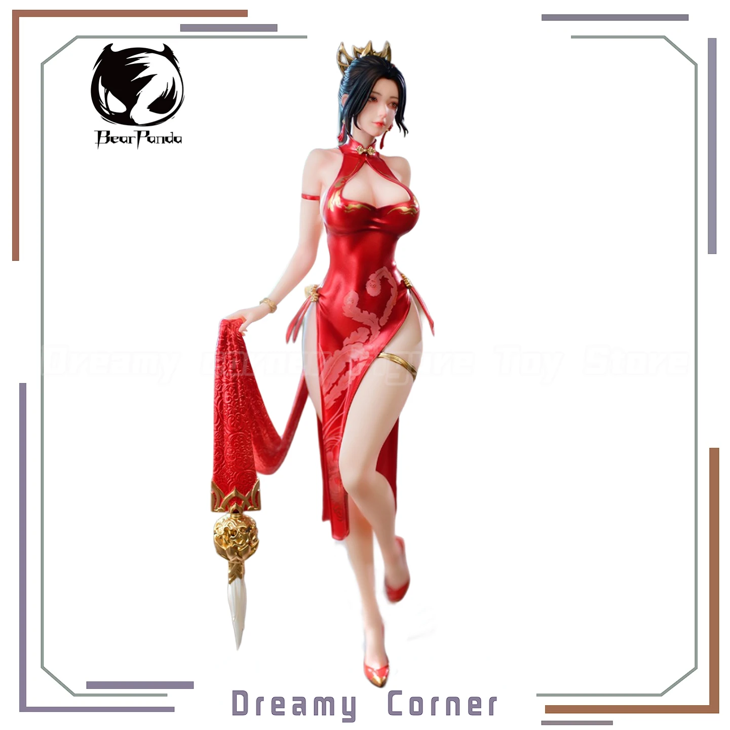 【Prevendita】Originale BearPanda THE KING OF FIGHTERS '97 Shiranui Mai Collezione di modelli giocattolo in scala 1/6