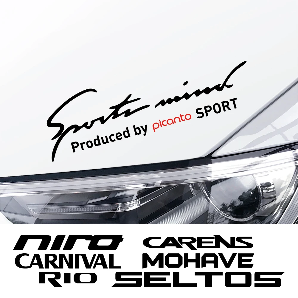 Pegatina para cejas de coche, accesorios para Kia CARENS CARNIVAL CERATO K5 MOHAVE NIRO PICANTO RIO SEDONA SELTOS TELLURIDE VENGA
