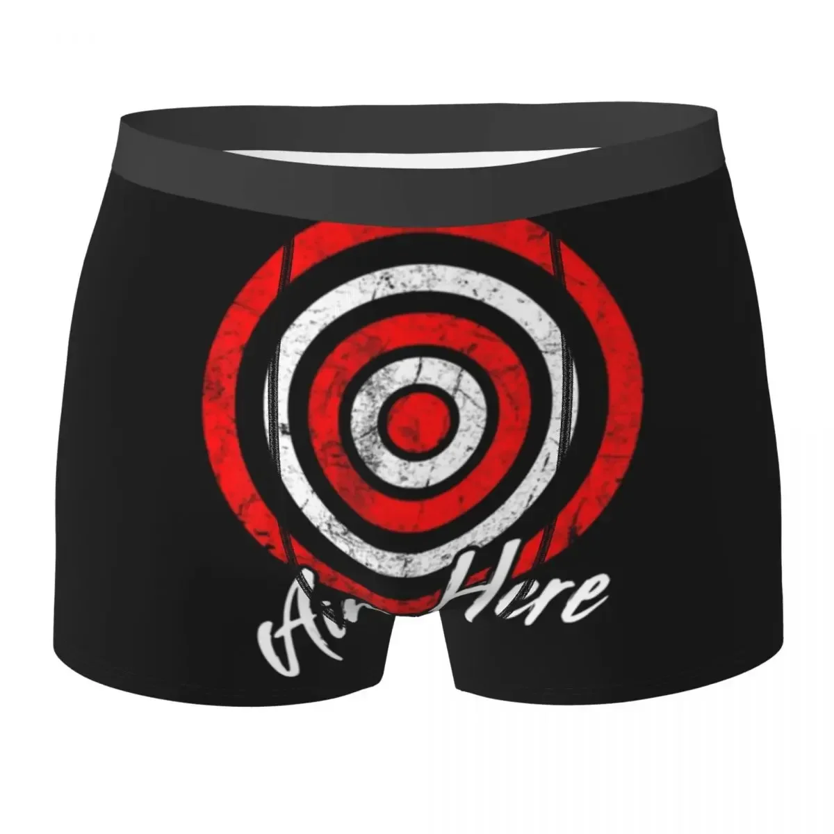 Boxer Underpants Shorts Aim Here Darts Lover Dart Throwing Dartboard Bullseye Target Limited Edition Men Breathable Underwear