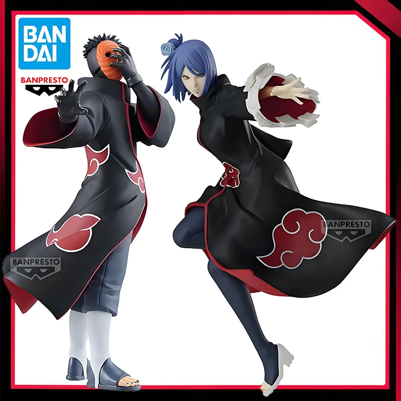 

Оригинальный Banpresto Vibration Stars Naruto Shippuuden Konan Uchiha Obito ПВХ фигурка детские коллекционные игрушки аниме подарок